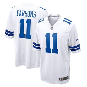 Micah Parsons Dallas Cowboys Game Jersey White Nfl