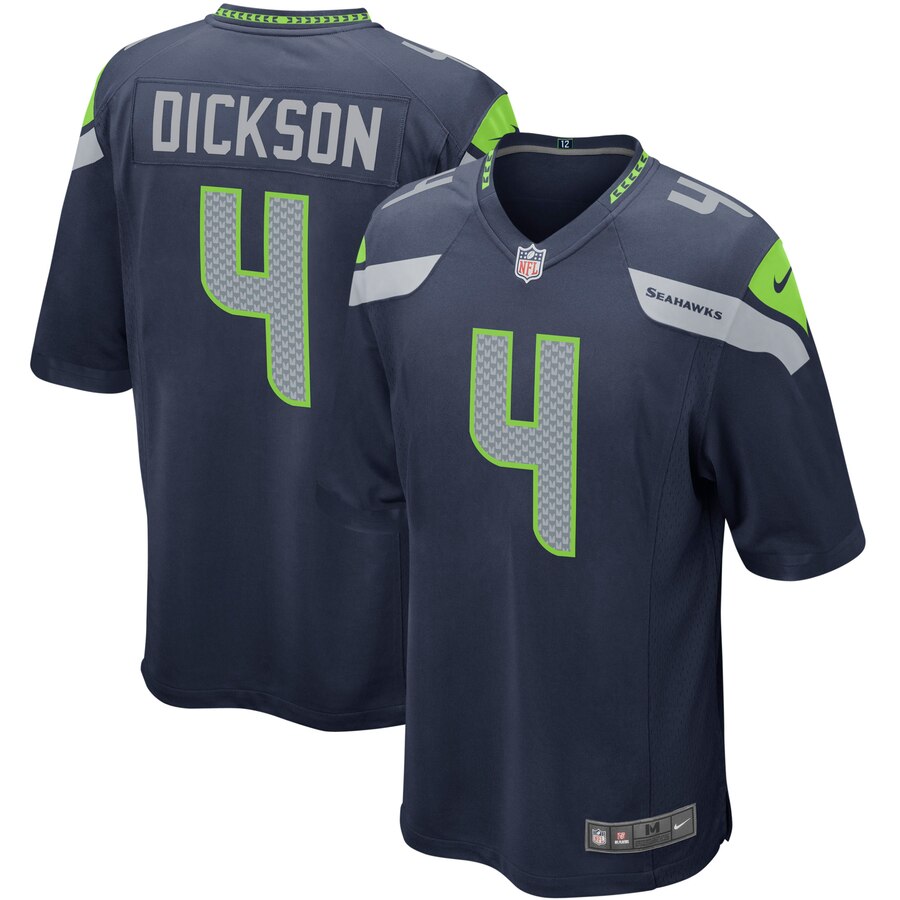 Michael Dickson Seattle Seahawks Nike Player Game Jersey - College Navy - Cocomos