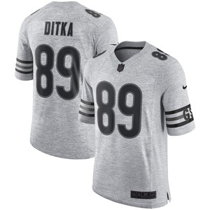 Mike Ditka Chicago Bears Retired Gridiron Gray Ii Limited Jersey - Gray Nfl