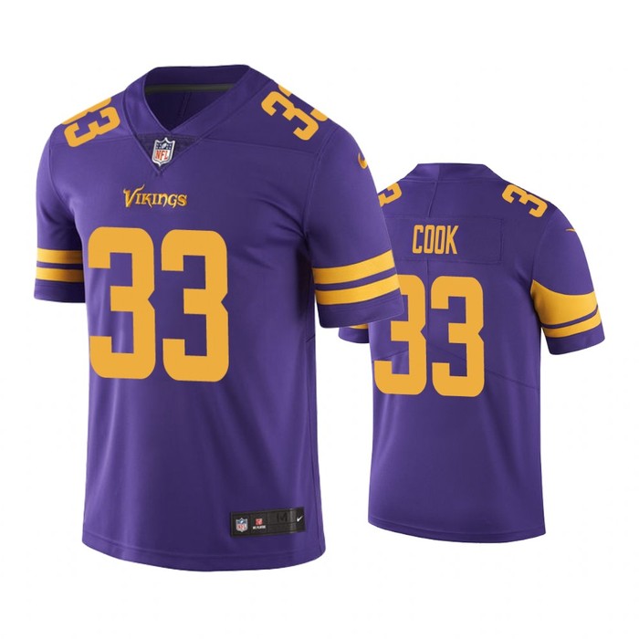 Minnesota Vikings Dalvin Cook Purple Nike Color Rush Limited Jersey