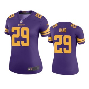 Minnesota Vikings Harrison Hand Purple Color Rush Legend Jersey - Womens - Cocomos