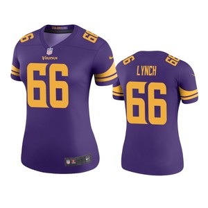 Minnesota Vikings James Lynch Purple Color Rush Legend Jersey