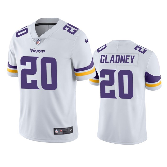 Minnesota Vikings Jeff Gladney White 2020 Nfl Draft Vapor Limited Jersey