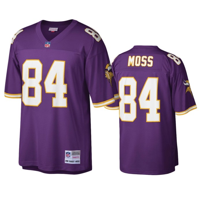 Minnesota Vikings Randy Moss Purple Legacy Replica Jersey