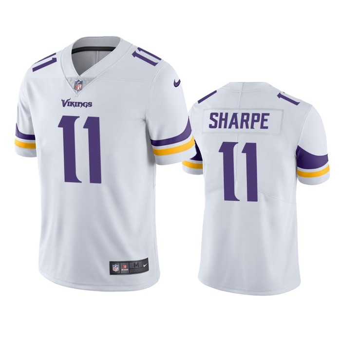 Minnesota Vikings Tajae Sharpe White Vapor Limited Jersey