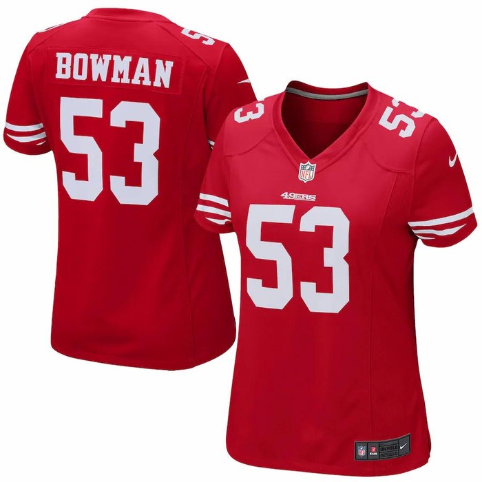 Navorro Bowman San Francisco 49ers Nike Womens Game Jersey - Scarlet