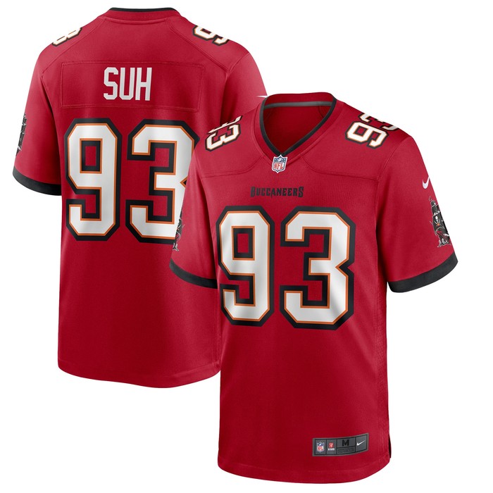 Ndamukong Suh Tampa Bay Buccaneers Game Jersey - Red Nfl