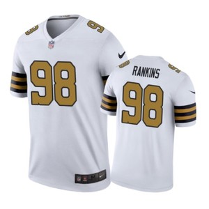 New Orleans Saints #98 Sheldon Rankins Nike Color Rush White Jersey