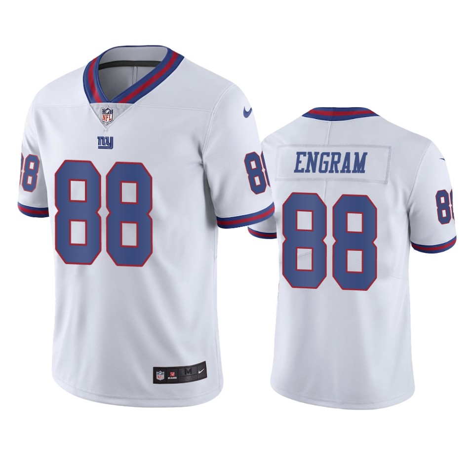 New York Giants Evan Engram White Nike Color Rush Limited Jersey - Cocomos