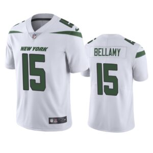 New York Jets #15 Josh Bellamy White Vapor Untouchable Limited Jersey - Mens - Cocomos