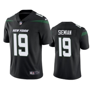 New York Jets #19 Trevor Siemian Black Vapor Untouchable Limited Jersey - Mens - Cocomos