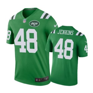 New York Jets #48 Jordan Jenkins Nike Color Rush Green Jersey - Cocomos