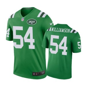 New York Jets #54 Avery Williamson Nike Color Rush Green Jersey