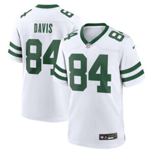 New York Jets #84 Corey Davis Legacy Player Game Jersey - White - Cocomos