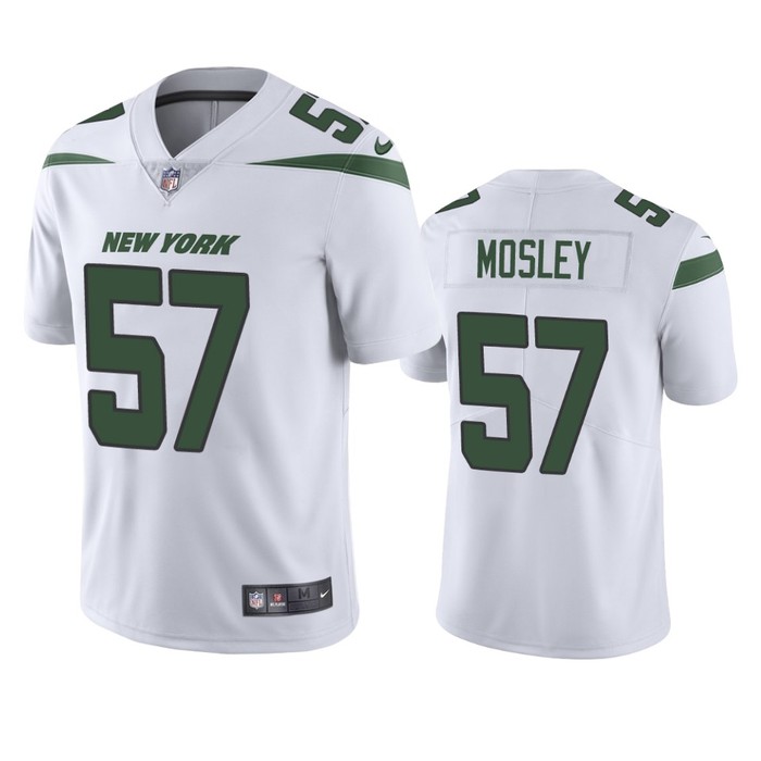 New York Jets C.j. Mosley White 2019 Vapor Untouchable Limited Jersey - Mens