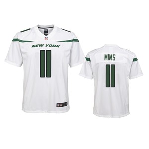 New York Jets Denzel Mims White 2020 Nfl Draft Game Jersey - Cocomos