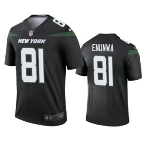 New York Jets Quincy Enunwa Black 2019 Color Rush Legend Jersey - Mens - Cocomos