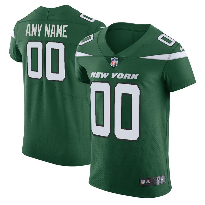 New York Jets Vapor Untouchable Elite Custom Jersey - Gotham Green Custom Jerseys Nfl