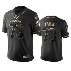 Nfl 100 Commercial Max Garcia Arizona Cardinals Black Golden Edition Vapor Untouchable Limited Jersey - Mens