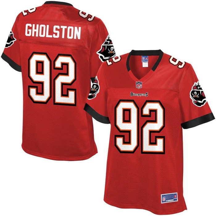 Nfl Pro Line Womens Tampa Bay Buccaneers William Gholston Team Color Jersey - Cocomos