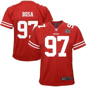 Nick Bosa San Francisco 49ers Nike Youth Super Bowl Liv Game Jersey - Scarlet