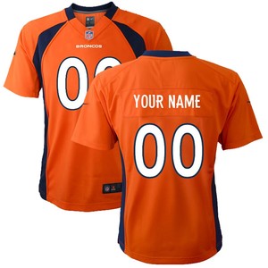 Nike Toddler Denver Broncos Customized Team Color Game Jersey - Cocomos