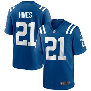 Nyheim Hines Indianapolis Colts Game Jersey - Royal Nfl