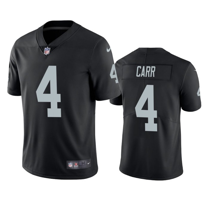 Oakland Raiders Derek Carr Black Vapor Limited Jersey - Cocomos