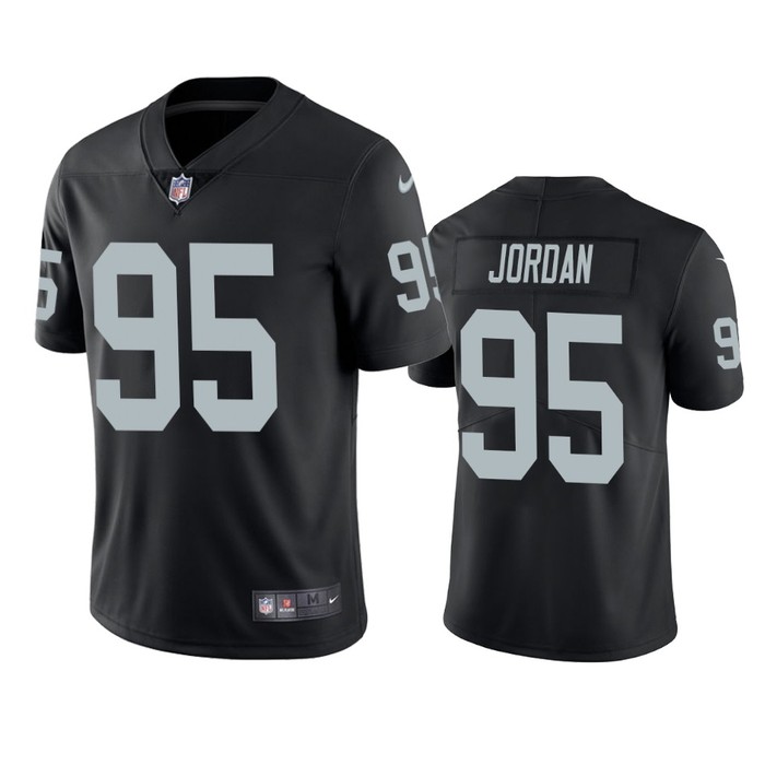 Oakland Raiders Dion Jordan Black Vapor Limited Jersey - Cocomos