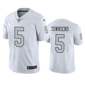 Oakland Raiders Johnny Townsend White Nike Color Rush Limited Jersey