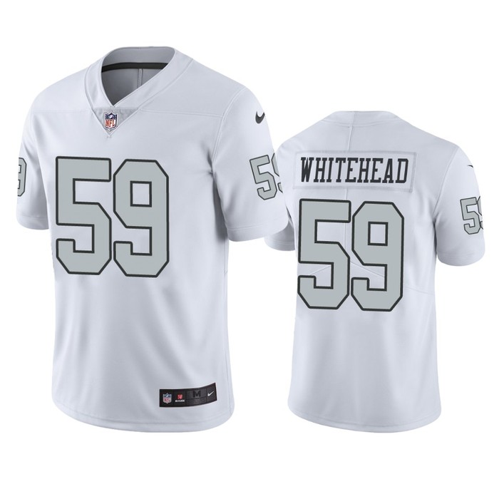 Oakland Raiders Tahir Whitehead White Nike Color Rush Limited Jersey