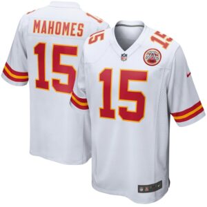 Patrick Mahomes Kansas City Chiefs Nike Youth Player Game Jersey - White - Cocomos