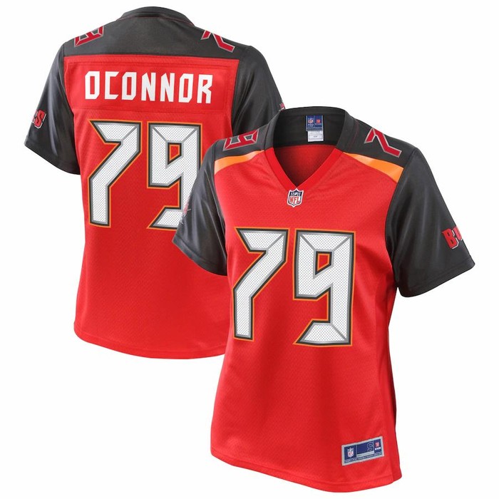 Patrick Oconnor Tampa Bay Buccaneers Nfl Pro Line Womens Player Jersey - Red