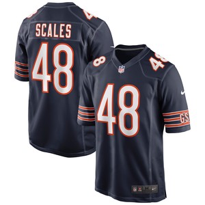 Patrick Scales Chicago Bears Game Jersey - Navy Nfl