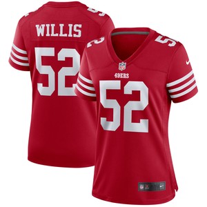 Patrick Willis San Francisco 49ers Womens Retired Player Game Jersey - Scarlet Nfl