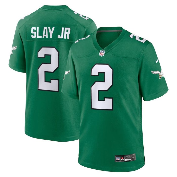 Philadelphia Eagles #2 Darius Slay Alternate Game Player Jersey - Kelly Green - Cocomos