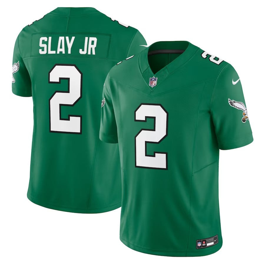 Philadelphia Eagles #2 Darius Slay Jr Alternate Vapor Fuse Limited Jersey - Kelly Green - Cocomos