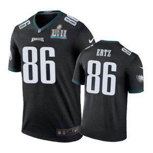 Philadelphia Eagles #86 Zach Ertz Nike Color Rush Black Jersey - Cocomos