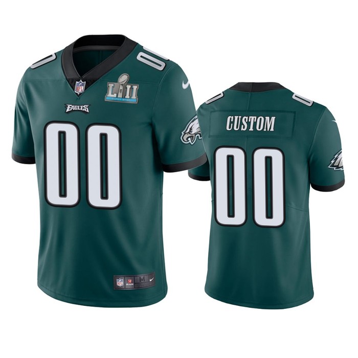 Philadelphia Eagles Custom Green Nike Color Rush Limited Jersey