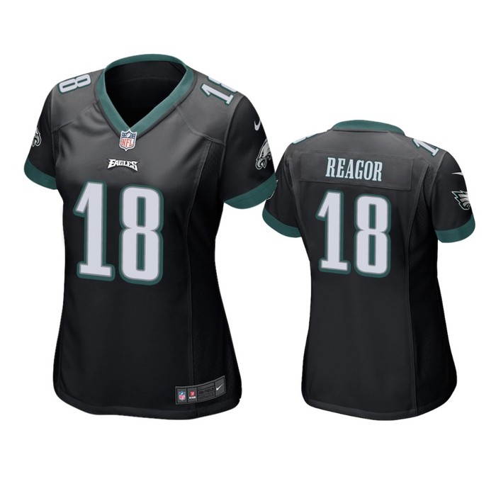 Philadelphia Eagles Jalen Reagor Black 2020 Nfl Draft Game Jersey