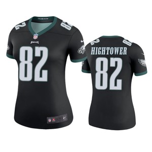 Philadelphia Eagles John Hightower Black Color Rush Legend Jersey - Cocomos