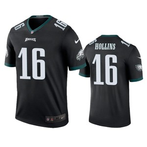 Philadelphia Eagles Mack Hollins Black Color Rush Legend Jersey