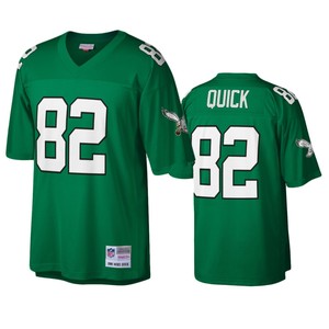 Philadelphia Eagles Mike Quick Kelly Green Legacy Replica Jersey