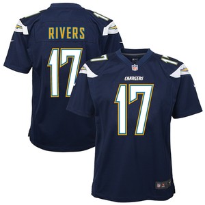 Philip Rivers Los Angeles Chargers Nike Youth Team Color Game Jersey - Navy Blue