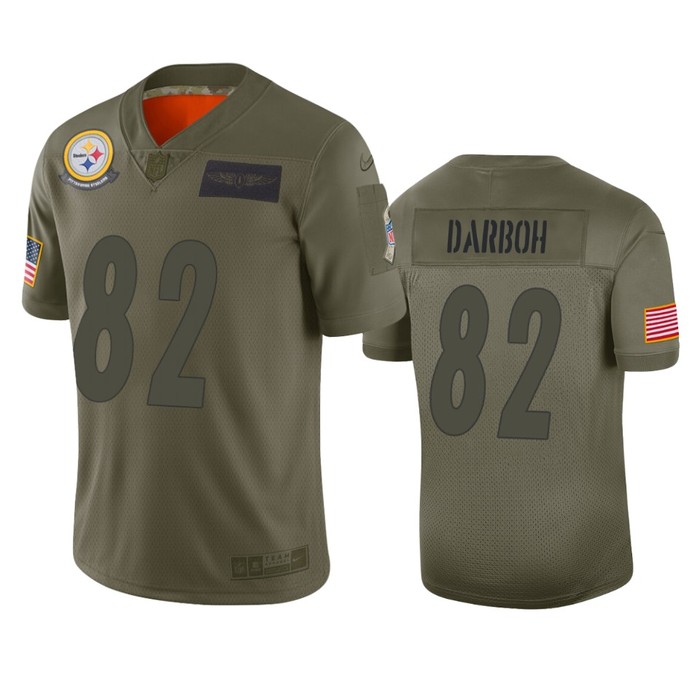 Pittsburgh Steelers Amara Darboh Olive 2019 Salute To Service Limited Jersey