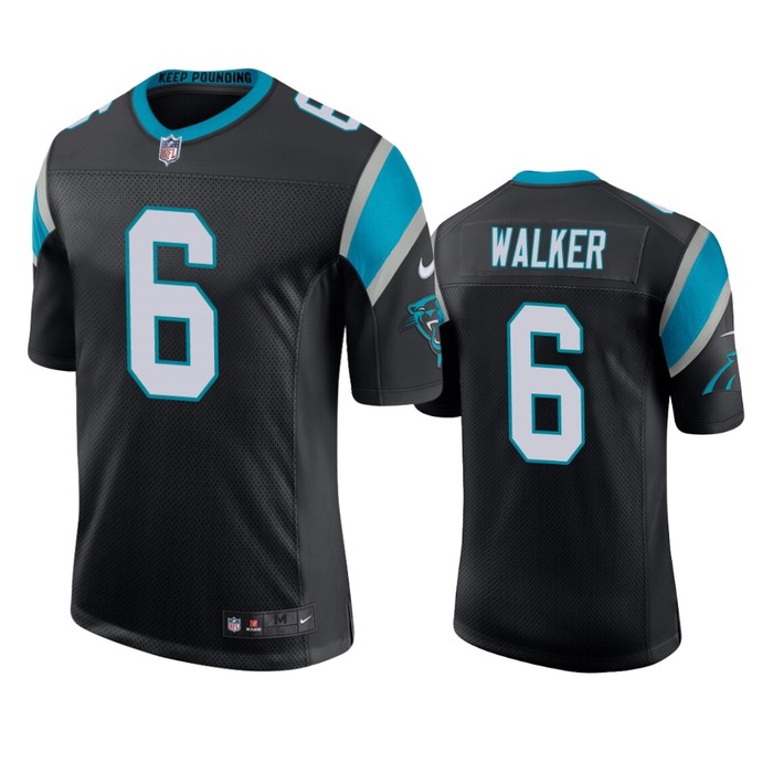 P.j. Walker Carolina Panthers Black Vapor Limited Jersey - Cocomos