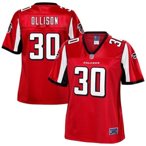 Qadree Ollison Atlanta Falcons Nfl Pro Line Womens Player Jersey - Red