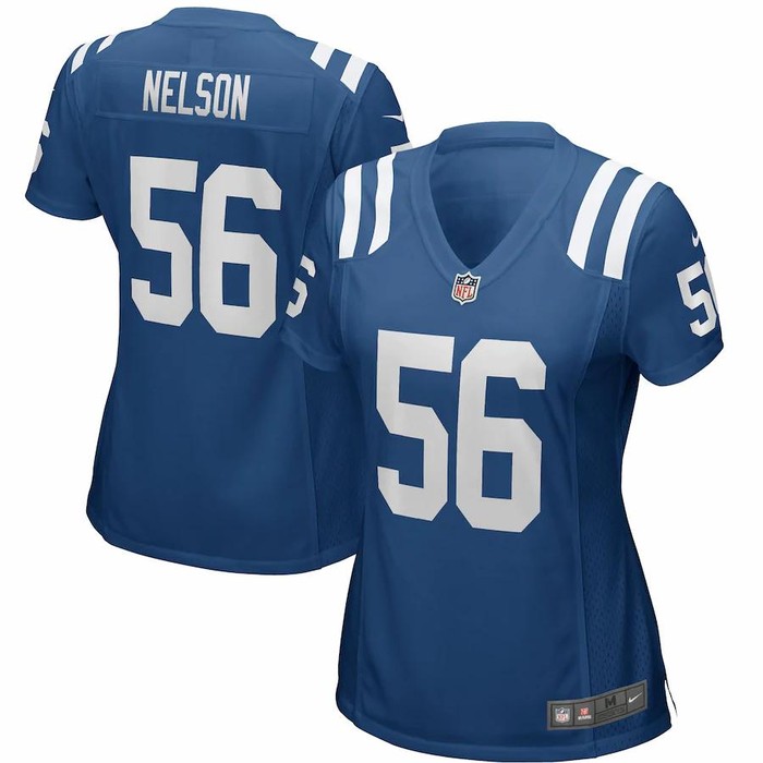 Quenton Nelson Indianapolis Colts Nike Womens Game Jersey - Royal - Cocomos