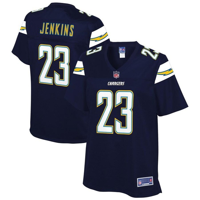 Rayshawn Jenkins Los Angeles Chargers Nfl Pro Line Womens Team Player Jersey - Navy