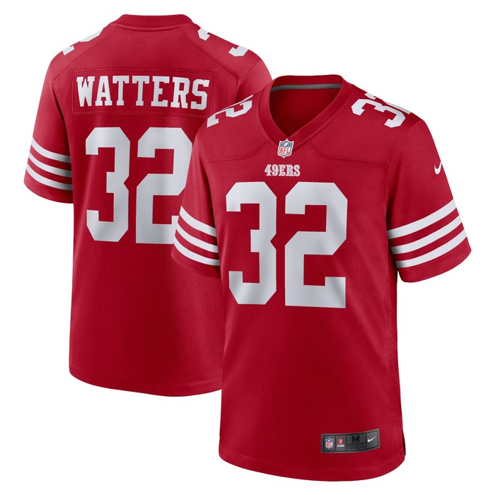 Ricky Watters San Francisco 49ers Retired Player Game Jersey - Scarlet Nfl - Cocomos